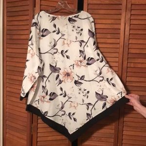 Women 3X handkerchief shirt